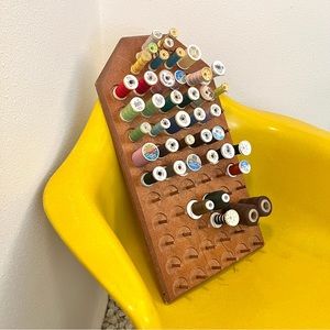 SOLD DEPOP 🌻 Vintage spool thread storage